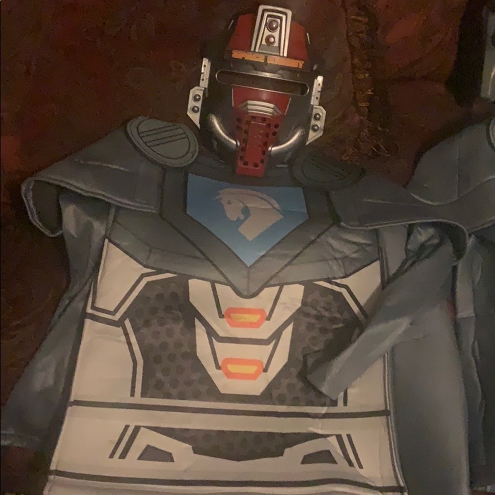 LEGO space knight costume
